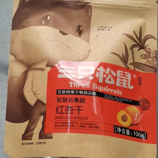 【三只松鼠】红杏干 106g 商品图0