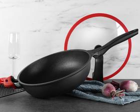 真不粘微压合金炒锅