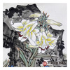 杨秀泽《百合》68*68cm 花鸟斗方作品 餐厅/卧室/茶室挂画 商品缩略图5