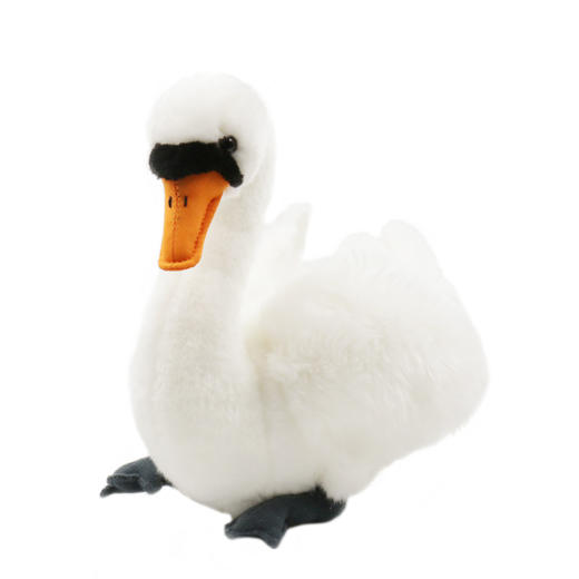 贝林自然世界毛绒玩具礼品毛绒白天鹅玩偶上海自然博物馆文创产品 商品图4