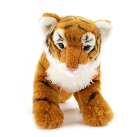 贝林自然世界仿真可爱棕虎公仔博物馆文创品自然博物馆创意礼物 商品图3