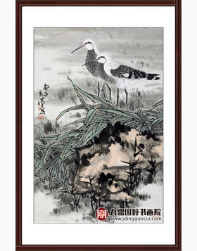 杨秀泽《花鸟作品》68*45cm 花鸟竖幅作品 茶室/餐厅/卧室挂画