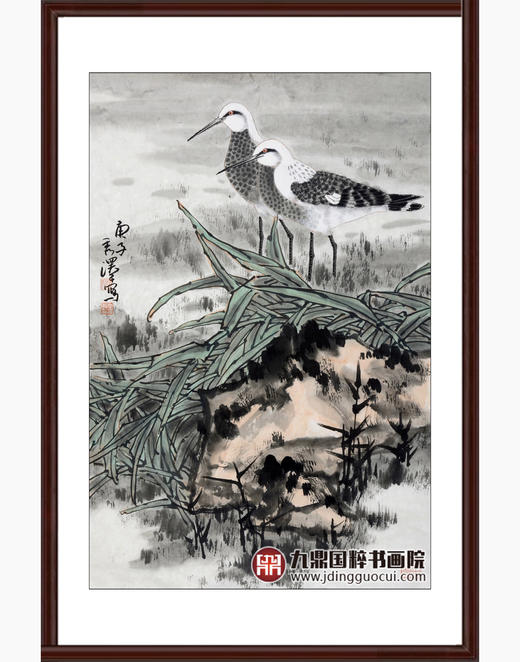 杨秀泽《花鸟作品》68*45cm 花鸟竖幅作品 茶室/餐厅/卧室挂画 商品图0