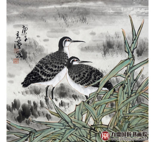 杨秀泽《花鸟作品》68*45cm 花鸟竖幅作品 茶室/餐厅/卧室挂画 商品图4