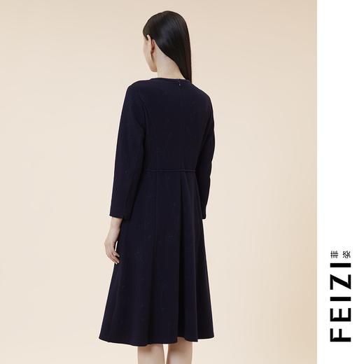 菲姿/FEIZI 玫瑰提花连衣裙0W420 商品图3