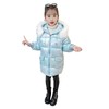 HC-D30-8儿童棉衣女2020冬季新款女童粉色亮面冬装网红棉服外套中长款棉袄 商品缩略图4
