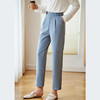 欧芮儿高腰九分休闲裤女新款职业OL直筒显瘦西裤 商品缩略图0