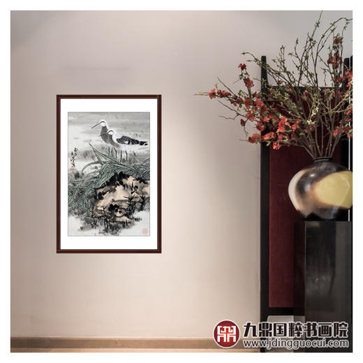 杨秀泽《花鸟作品》68*45cm 花鸟竖幅作品 茶室/餐厅/卧室挂画 商品图2