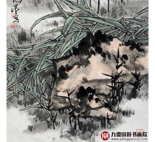 杨秀泽《花鸟作品》68*45cm 花鸟竖幅作品 茶室/餐厅/卧室挂画 商品图5