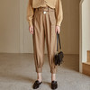 欧芮儿英伦风休闲裤女束脚新款设计感高腰九分直筒裤 商品缩略图0