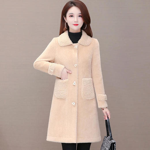 YWE-HL20YKA07加厚保暖貂绒大衣 商品图2