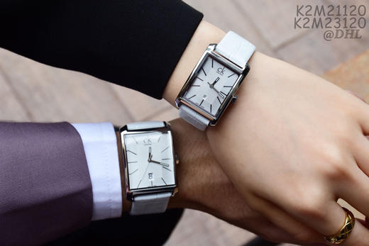 新到货！男款💰750 女款💰670 原单CK Calvin Klein/卡尔文·克莱恩情侣表 K2M21120、K2M23120
机芯：原装石英机芯
表壳：316L精钢 商品图7