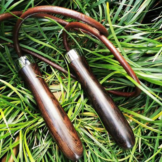 紫光檀牛皮跳绳 商品图2