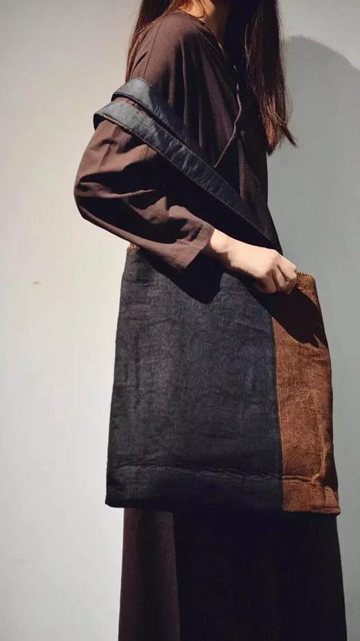 香云纱布袋单肩包 商品图2