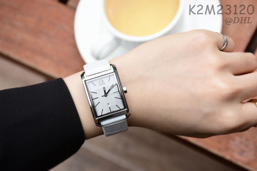新到货！原单CK Calvin Klein/卡尔文·克莱恩女表 K2M23120
机芯：原装石英机芯
表壳：316L精钢
表镜：矿物质强化玻璃 商品图6