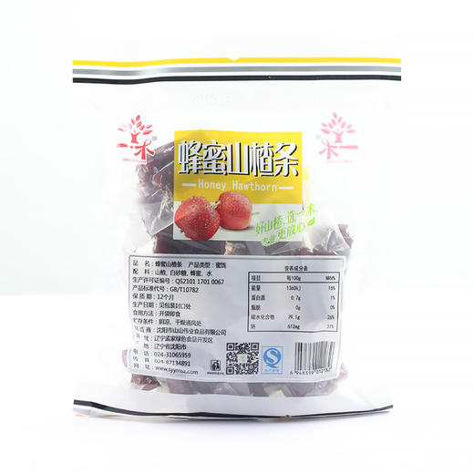 蜂蜜山楂条 500g/350g 法库 新鲜山楂棒 果丹皮 蜜饯 儿童 零食 一木山楂 包邮 商品图3