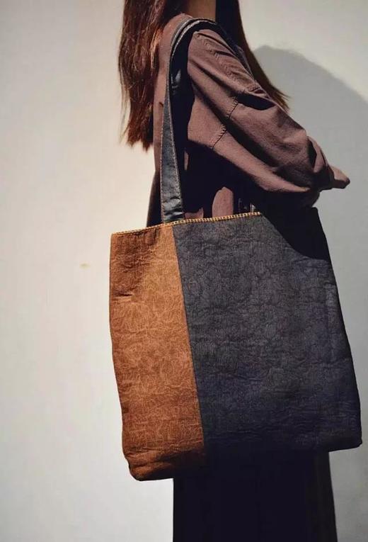 香云纱布袋单肩包 商品图3