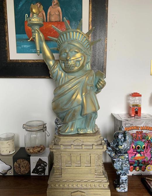 2977自由女神-金擦铜绿 商品图2