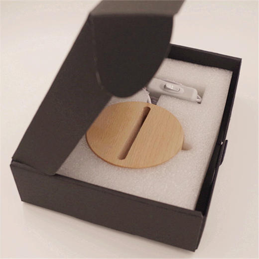 实木3D灯 商品图6