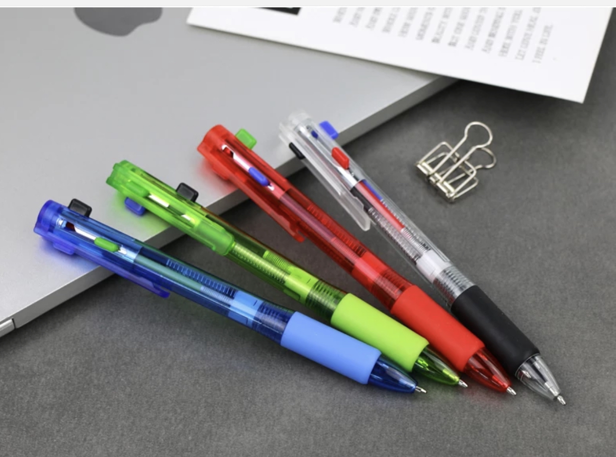 华政四色标志圆珠笔（红、蓝、绿、黑）