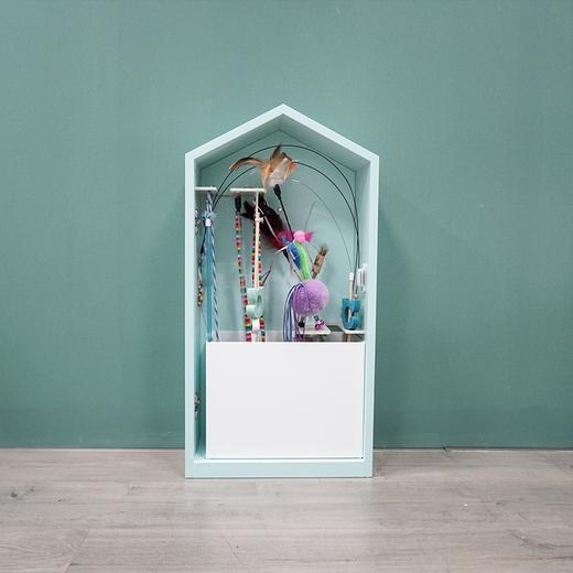 CatS猫家具 棒棒屋 逗猫棒猫咪玩具储存箱 商品图3