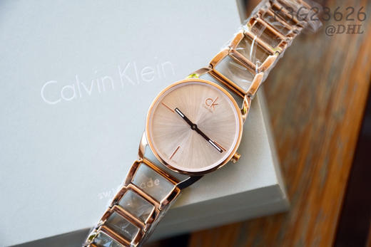 新到货！原单CK Calvin Klein/卡尔文·克莱恩女表 K3G23626
机芯：原装石英机芯
表壳：316L精钢
表镜：矿物质强化玻璃 商品图1