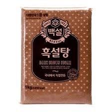 白雪黑糖백설흑설탕1kg