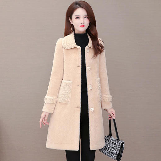 YWE-HL20YKA07加厚保暖貂绒大衣 商品图0