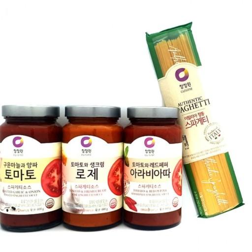 清净园奶油味番茄酱意大利面酱청정원스파게티소스로제600g 商品图1