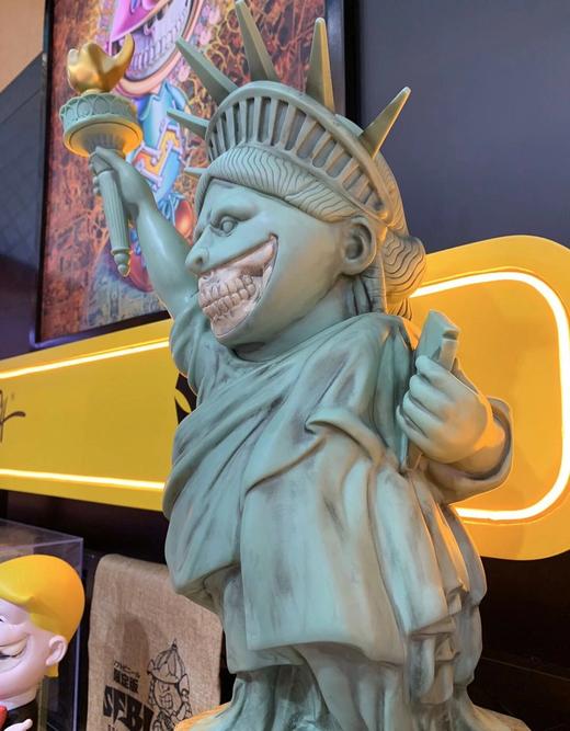 2977自由女神-金擦铜绿 商品图1