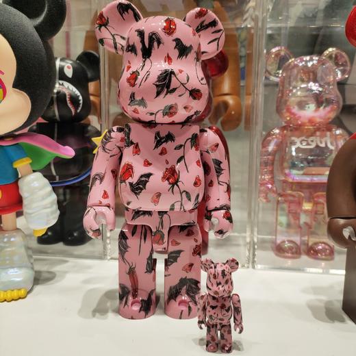 Bearbrick 粉玫瑰 400%+100% 商品图0