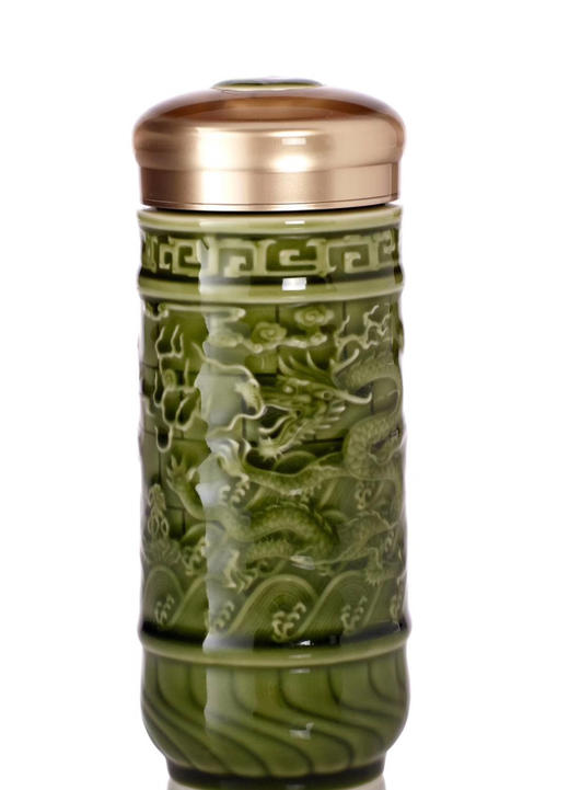 活瓷九龙杯 商品图5