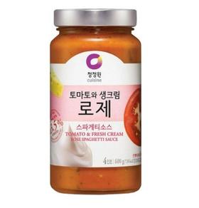 清净园奶油味番茄酱意大利面酱청정원스파게티소스로제600g