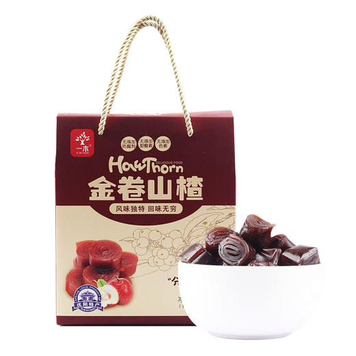 东北寒地铁山楂礼盒 680g/盒 蜂蜜山楂条 蜜饯 果脯 休闲零食 一木 包邮 商品图2