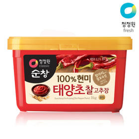 清净园辣椒酱3kg청정원순창찰고추장3kg