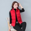 TR958加绒加厚马夹韩版百搭立领棉背心外套 商品缩略图3