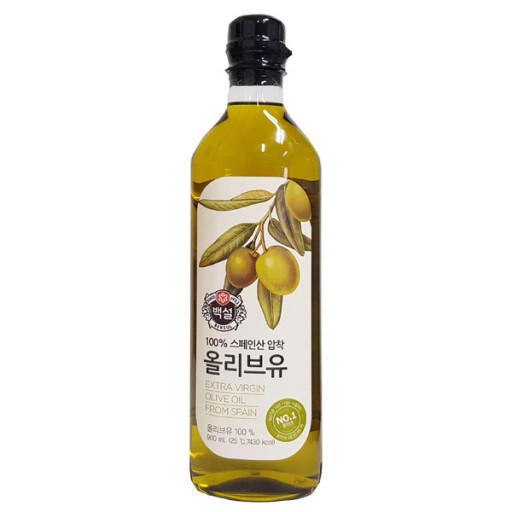 白雪 橄榄油900ml백설 압착올리브유900ml 商品图0