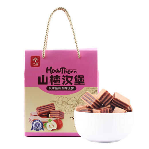 东北寒地铁山楂礼盒 680g/盒 蜂蜜山楂条 蜜饯 果脯 休闲零食 一木 包邮 商品图1