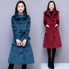 WZNH-MYYS1871冬新款时尚加厚修身中长款保暖棉服 商品缩略图0