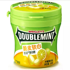 80g绿箭脆皮软心柠檬薄荷糖