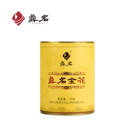 鼎名·撬片金花白茶2011·罐装160g 商品图0