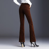 TY-A18TY7730气质灯芯绒微喇裤舒适条纹灯芯绒喇叭女裤 商品缩略图2