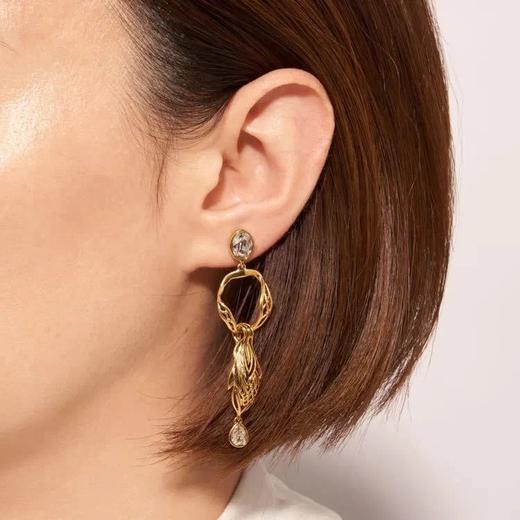 Stud Danlgle statement耳环/银 商品图0