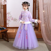 YZF-HF0023女童汉服秋冬旗袍加厚冬装礼服超仙唐装 商品缩略图2