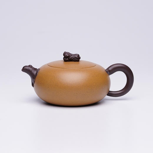 龙德堂陶艺 徐飞制 《升官发财》 原矿黄金段 300cc(库存请咨询客服) 商品图3