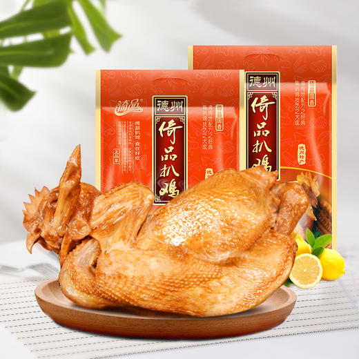 德州倚品扒鸡 国香袋装扒鸡 500G*2只 商品图1