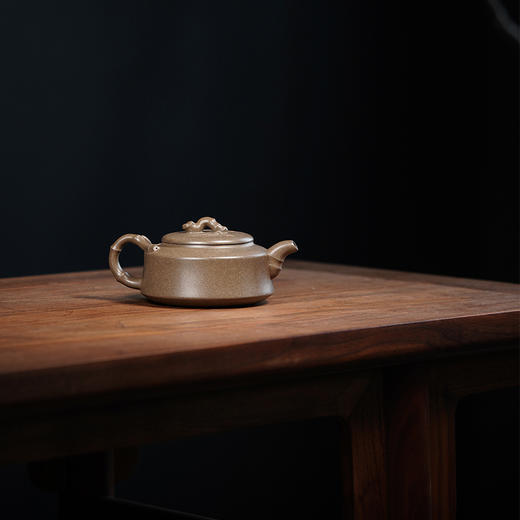 龙德堂陶艺 徐飞制 《础竹》 原矿青段 260cc(库存请咨询客服) 商品图1