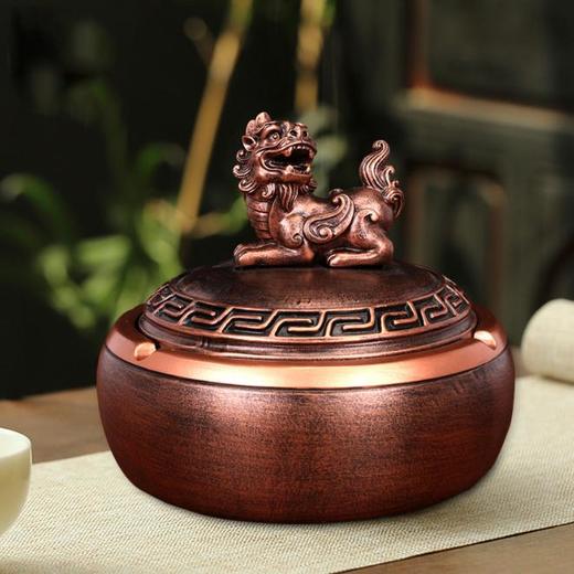 【摆件】*创意个性貔貅烟灰缸摆件时尚茶几吧台装饰品 商品图1