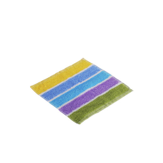 蜜儿港炫彩条纹色织方巾AS279#25*25 商品图0