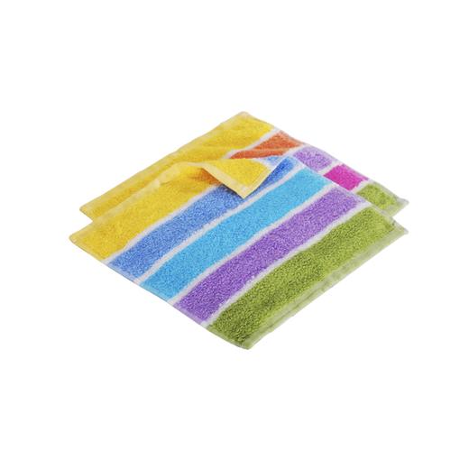 蜜儿港炫彩条纹色织方巾AS279#25*25 商品图2